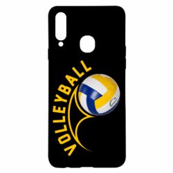 Чехол для Samsung A20s Волейбол - PrintSalon