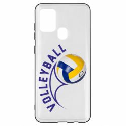 Чехол для Samsung A21s Волейбол - PrintSalon