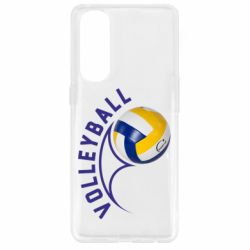 Чехол для Oppo Reno 4 Pro Волейбол - PrintSalon