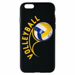 Чехол для iPhone 6/6S Волейбол - PrintSalon