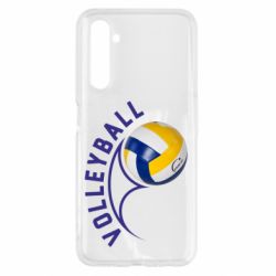 Чехол для Realme 6 Волейбол - PrintSalon