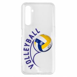 Чехол для Realme 6 Pro Волейбол - PrintSalon