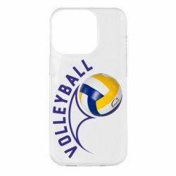 Чехол для iPhone 14 Pro Волейбол - PrintSalon