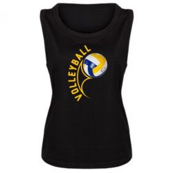 Женская майка Волейбол - PrintSalon