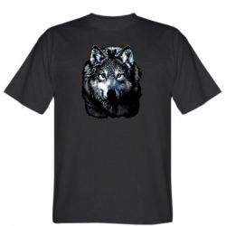 Мужская футболка Stedman Волк гравюра - PrintSalon