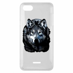 Чехол для Xiaomi Redmi 6A Волк гравюра - PrintSalon
