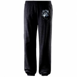 Штаны Волк гравюра - PrintSalon