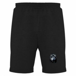 Мужские шорты Волк гравюра - PrintSalon