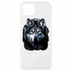 Чехол для Oppo A92s Волк гравюра - PrintSalon