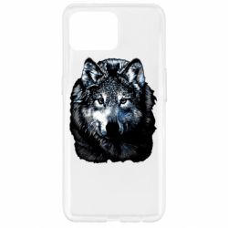 Чехол для Oppo Reno 4 Lite Волк гравюра - PrintSalon