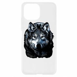 Чехол для Xiaomi Mi11 Lite Волк гравюра - PrintSalon