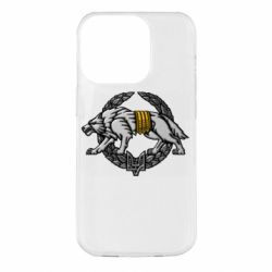 Чехол для iPhone 14 Pro Волк УССО - PrintSalon