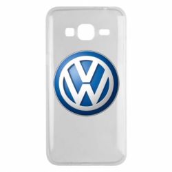 Чехол для Samsung J3 2016 Volkswagen 3D Logo - PrintSalon