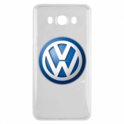 Чехол для Samsung J7 2016 Volkswagen 3D Logo - PrintSalon