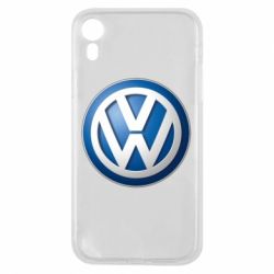 Чехол для iPhone XR Volkswagen 3D Logo - PrintSalon