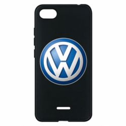 Чехол для Xiaomi Redmi 6A Volkswagen 3D Logo - PrintSalon