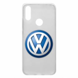 Чехол для Xiaomi Redmi 7 Volkswagen 3D Logo - PrintSalon