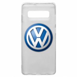 Чехол для Samsung S10+ Volkswagen 3D Logo - PrintSalon