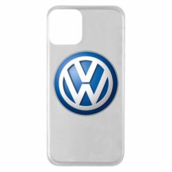 Чехол для iPhone 11 Volkswagen 3D Logo - PrintSalon