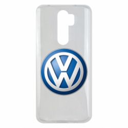 Чехол для Xiaomi Redmi Note 8 Pro Volkswagen 3D Logo - PrintSalon