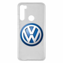 Чехол для Xiaomi Redmi Note 8 Volkswagen 3D Logo - PrintSalon