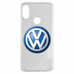 Чехол для Xiaomi Redmi Note 7 Volkswagen 3D Logo - PrintSalon