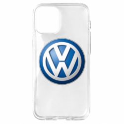 Чехол для iPhone 12 mini Volkswagen 3D Logo - PrintSalon