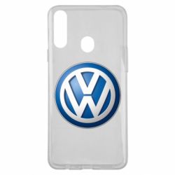 Чехол для Samsung A20s Volkswagen 3D Logo - PrintSalon