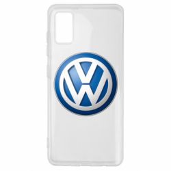 Чехол для Samsung A41 Volkswagen 3D Logo - PrintSalon