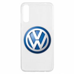 Чехол для Samsung A50 Volkswagen 3D Logo - PrintSalon