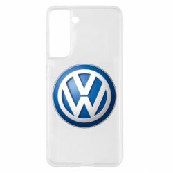 Чехол для Samsung S21 Volkswagen 3D Logo - PrintSalon