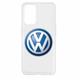 Чехол для Oppo Reno 5 4G Volkswagen 3D Logo - PrintSalon