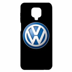 Чехол для Xiaomi Redmi Note 9S/9Pro/9Pro Max Volkswagen 3D Logo - PrintSalon