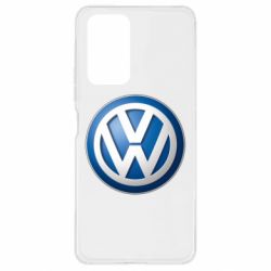 Чехол для Xiaomi Redmi Note 10 Pro Volkswagen 3D Logo - PrintSalon