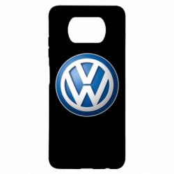 Чехол для Xiaomi Poco X3 Volkswagen 3D Logo - PrintSalon