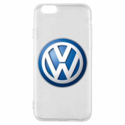 Чехол для iPhone 6/6S Volkswagen 3D Logo - PrintSalon