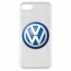 Чехол для iPhone 7 Volkswagen 3D Logo - PrintSalon