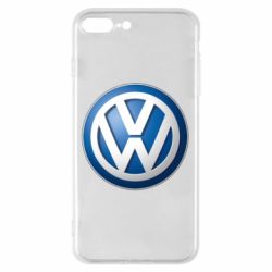 Чехол для iPhone 7 Plus Volkswagen 3D Logo - PrintSalon
