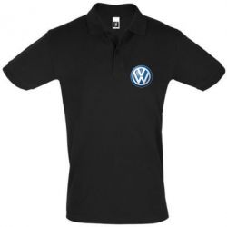 Мужское поло Volkswagen 3D Logo - PrintSalon