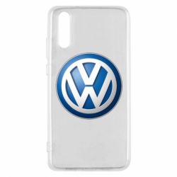 Чехол для Huawei P20 Volkswagen 3D Logo - PrintSalon