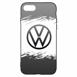 Чохол для iPhone SE 2022 Volkswagen logo and grunge - PrintSalon