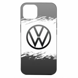 Чохол для iPhone 14 Volkswagen logo and grunge - PrintSalon