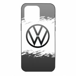 Чохол для iPhone 14 Pro Max Volkswagen logo and grunge - PrintSalon