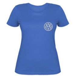 Женская футболка Volkswagen Logo - PrintSalon