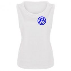 Женская майка Volkswagen Logo - PrintSalon