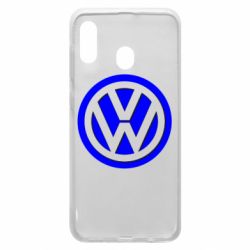Чехол для Samsung A20 Volkswagen Logo - PrintSalon