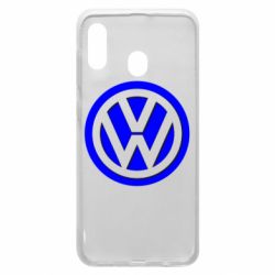 Чехол для Samsung A30 Volkswagen Logo - PrintSalon