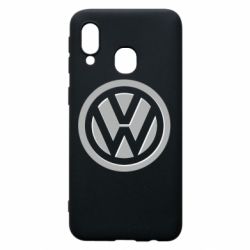 Чехол для Samsung A40 Volkswagen Logo - PrintSalon