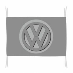 Флаг Volkswagen Logo - PrintSalon