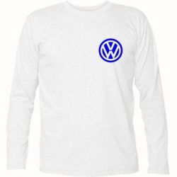 Футболка с длинным рукавом Volkswagen Logo - PrintSalon